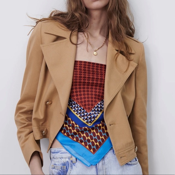 ZARA BNWT Cropped Jacket - Picture 1 of 7